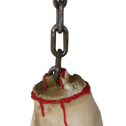 Collana con mano finta di Halloween 40 cm