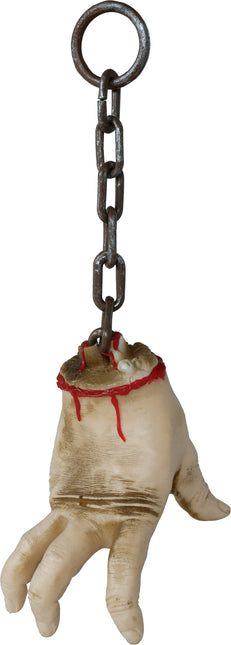 Collana con mano finta di Halloween 40 cm