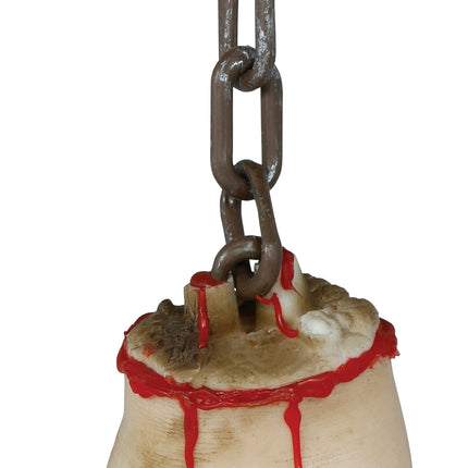 Collana con mano finta di Halloween 40 cm