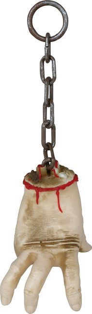 Collana con mano finta di Halloween 40 cm