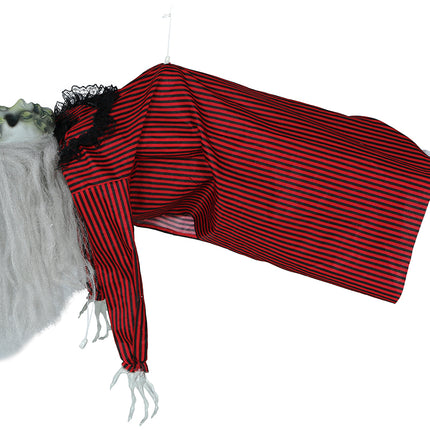 Decorazione di Halloween appesa con luce, suono e movimento 70 cm