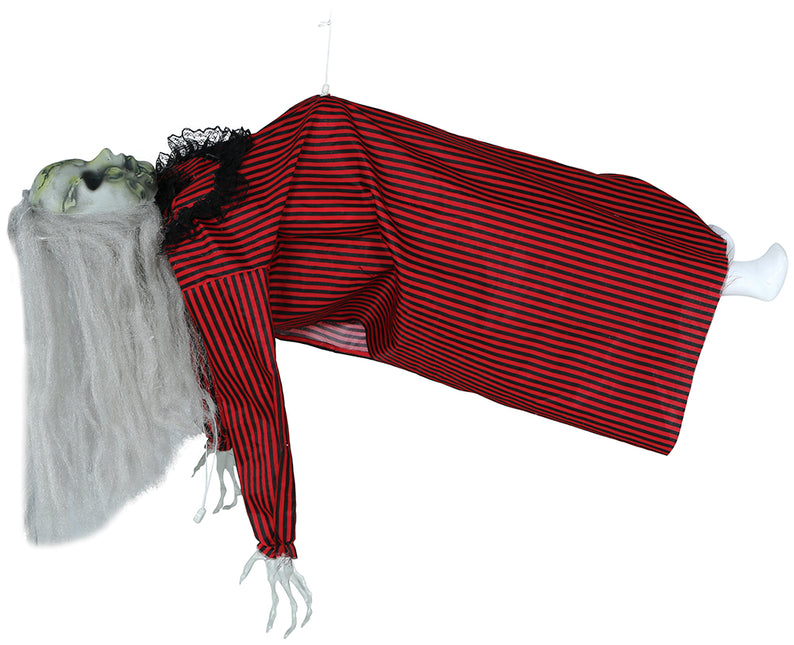 Decorazione di Halloween appesa con luce, suono e movimento 70 cm