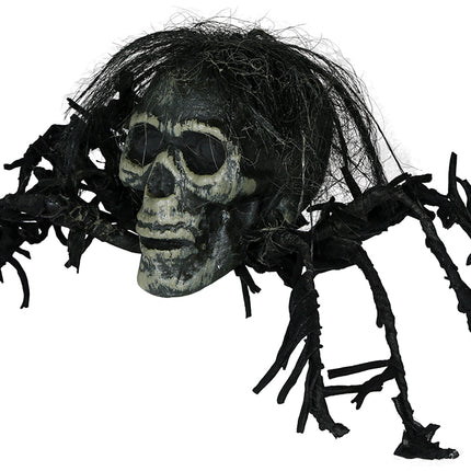 Teschio di ragno finto di Halloween 38 cm