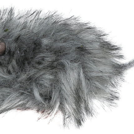 Topo finto grigio 11 cm