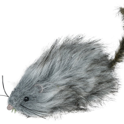 Ratto finto grigio 16 cm