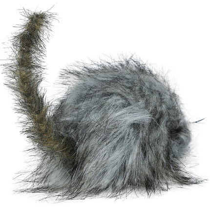 Ratto finto grigio 16 cm
