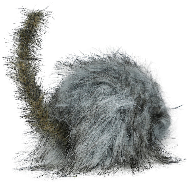 Ratto finto grigio 16 cm