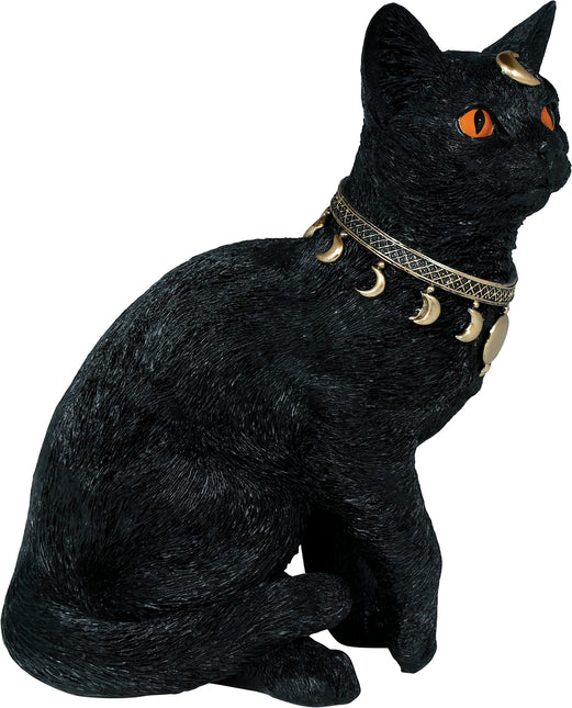 Gatto finto nero 28 cm