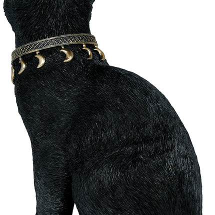 Gatto finto nero 28 cm