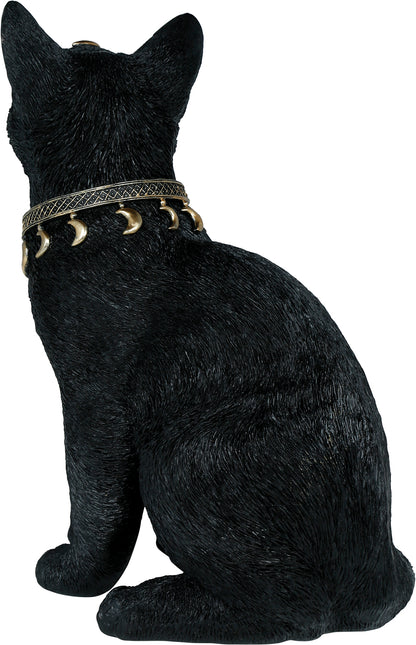 Gatto finto nero 28 cm