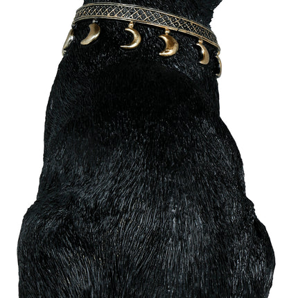 Gatto finto nero 28 cm