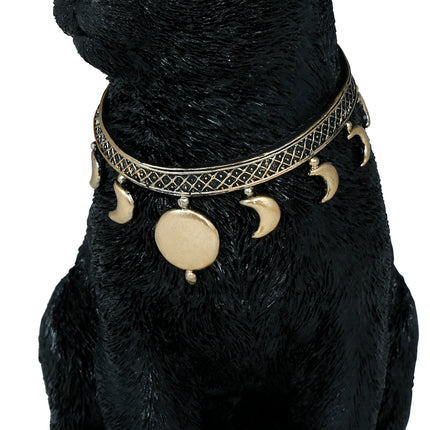 Gatto finto nero 28 cm