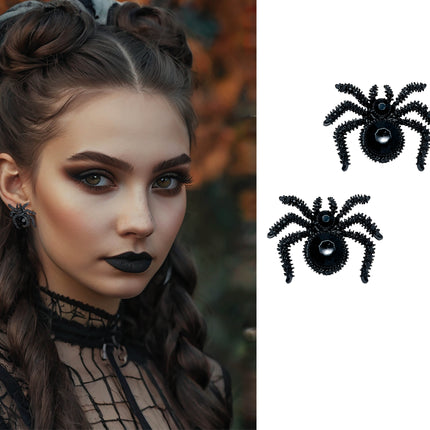 Orecchini Halloween Ragni 2,5 cm