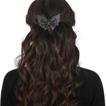 Fermaglio per capelli a pipistrello 9 cm 2 pezzi