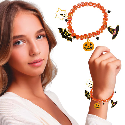Braccialetto di Halloween arancione