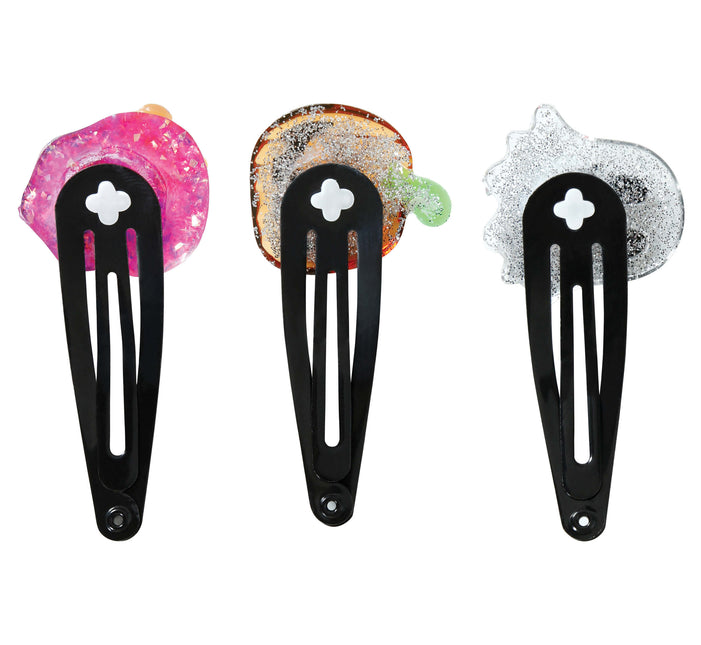 Forcine per capelli di Halloween in metallo 3 pezzi