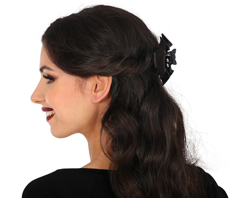 Fermaglio per capelli a pipistrello 7 cm