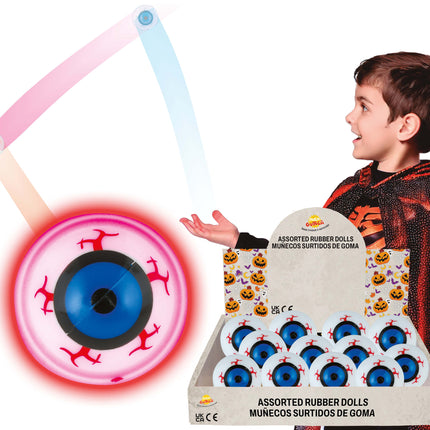 Halloween Breakout presenta Palla rimbalzante Occhio 5,5 cm 12 pezzi