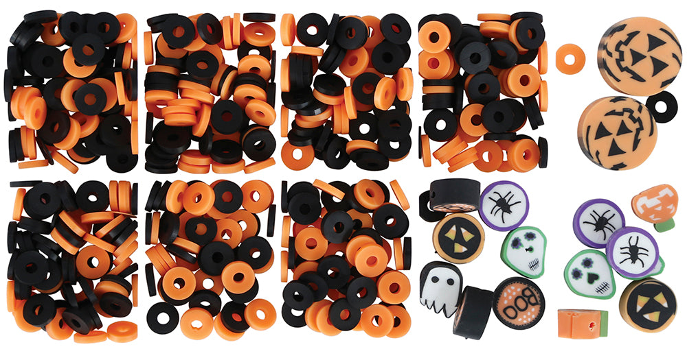Kit di artigianato per Halloween Braccialetti per creare perline