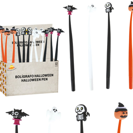 Penna di Halloween 22cm 12pz