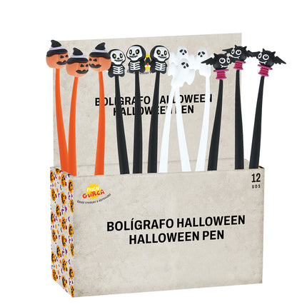 Penna di Halloween 22cm 12pz