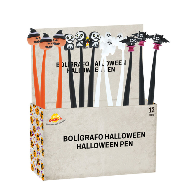 Penna di Halloween 22cm 12pz