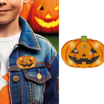 Spilla a forma di zucca da 3 cm
