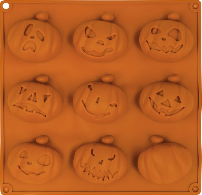Tagliabiscotti a forma di zucca da 25 cm