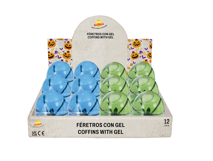 Uova regalo di Halloween con ragno 6cm 12pz