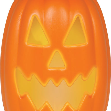 Zucca di Halloween con luci e suoni da 30 cm