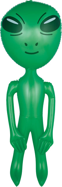 Alien gonfiabile verde 90 cm