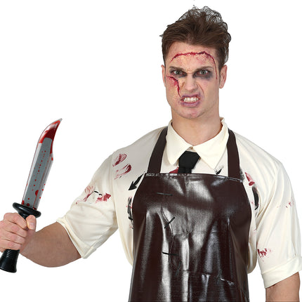 Coltello finto di Halloween 34 cm