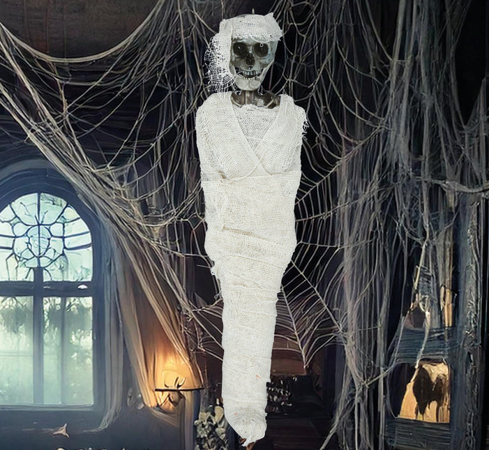 Bambola Halloween Mummia 40 cm