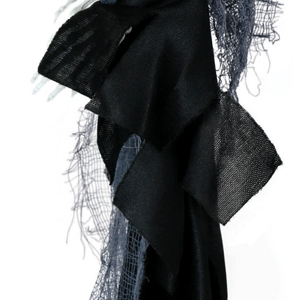 Bambola di Halloween Scheletro con tunica 40 cm