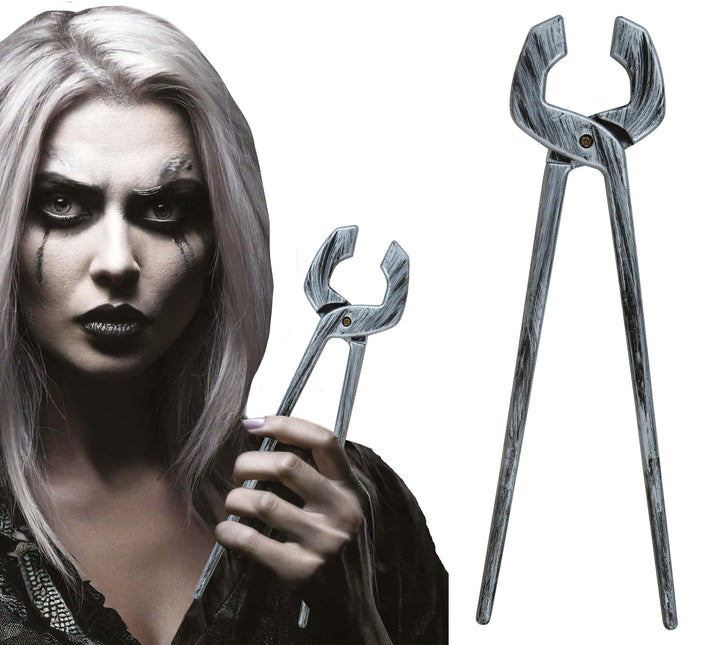 Pinze finte di Halloween 40 cm