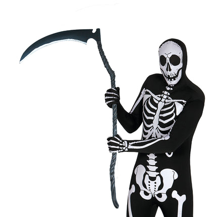 Falce finta di Halloween 1,32 m