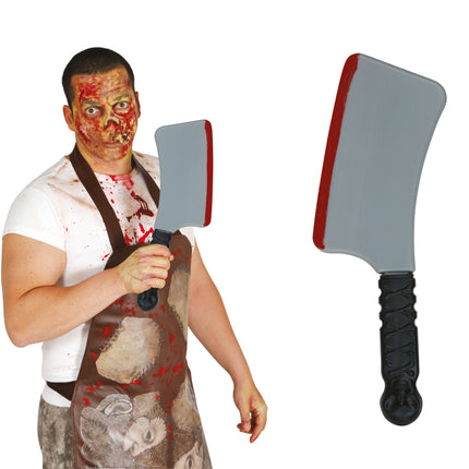 Coltello finto di Halloween 33 cm