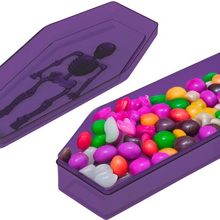 Ciotola per caramelle di Halloween viola 19 cm