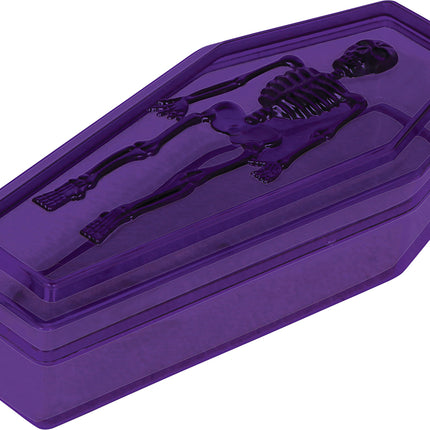 Ciotola per caramelle di Halloween viola 19 cm