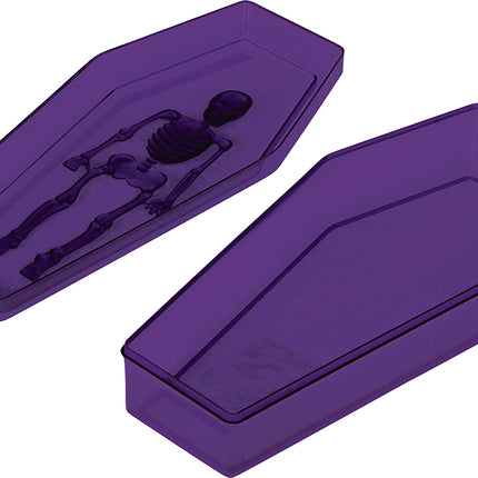 Ciotola per caramelle di Halloween viola 19 cm