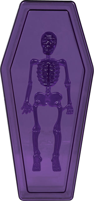Ciotola per caramelle di Halloween viola 19 cm