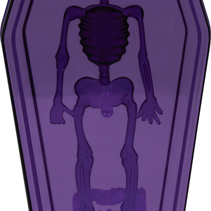 Ciotola per caramelle di Halloween viola 19 cm