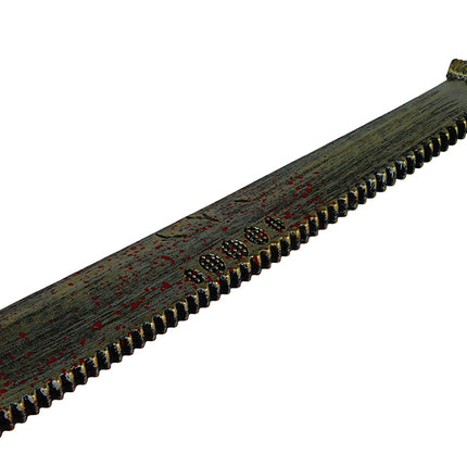 Coltello finto di Halloween insanguinato 68 cm