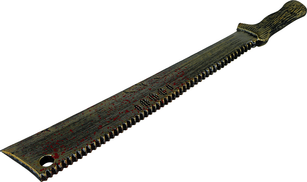 Coltello finto di Halloween insanguinato 68 cm