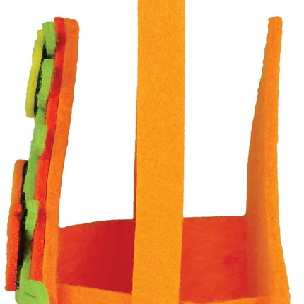 Cestino Halloween Casa della Strega 14cm
