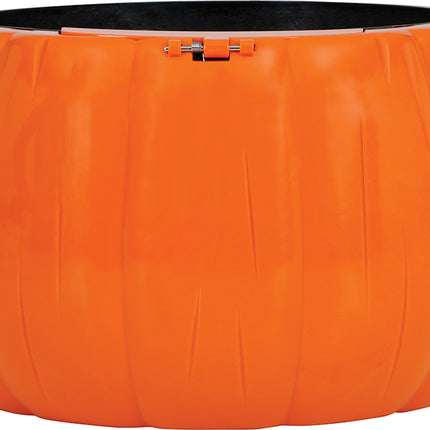 Zucca a scodella di Halloween con luce, suono e movimento 15 cm