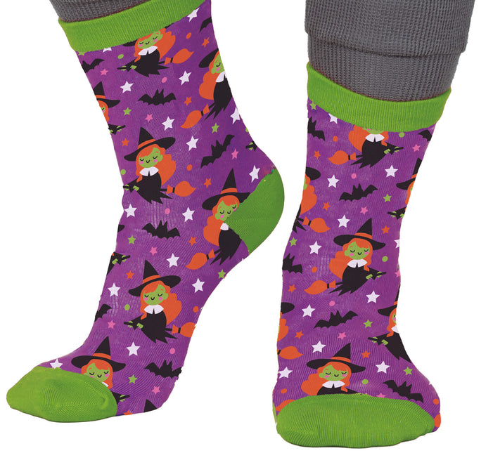 Calzini di Halloween Streghe