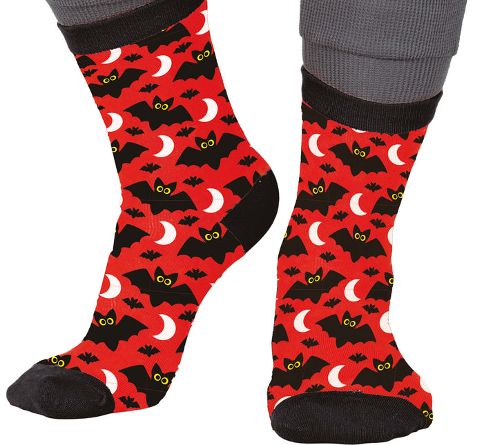 Calzini di Halloween a pipistrello