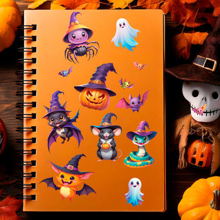 Adesivi di Halloween colorati