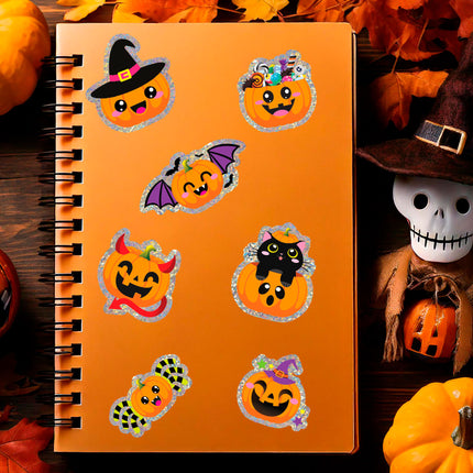 Adesivi Halloween Zucca